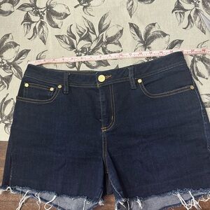 Tory Burch Dark Blue Jean Shorts - Size 8